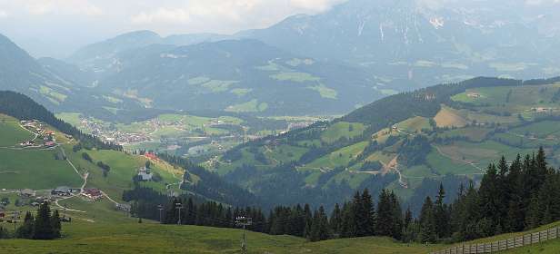 Het dal bij Söll