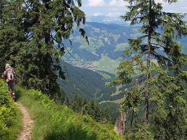 Tussen de bomen Brixen im Thale
