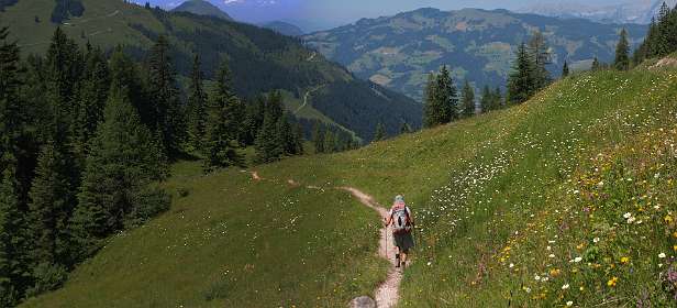 Op weg naar Brixen im Thale