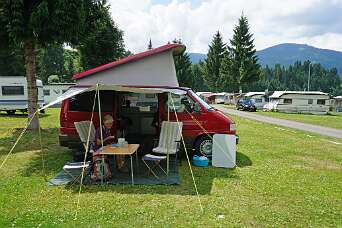 Afdaling vanaf de Talkaser hochalm