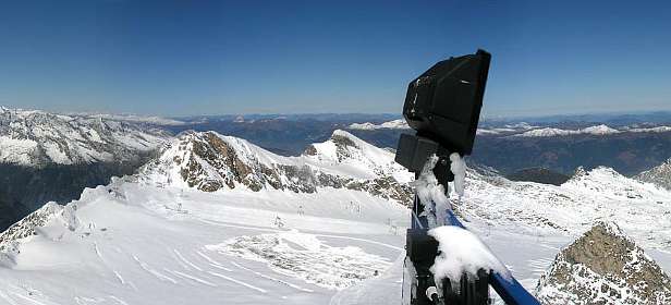 Panorama vanaf Kitzsteinhorn