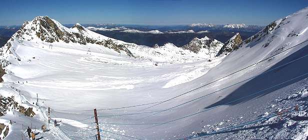 We dalen af naar de Schmiedinger gletcher