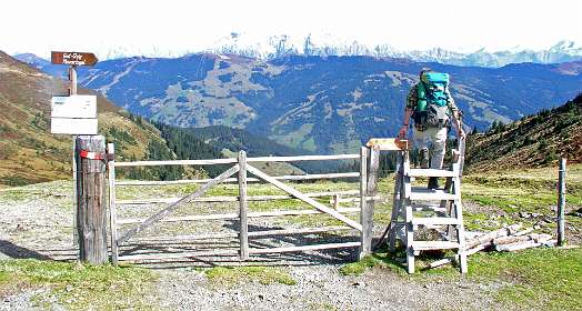 Kalkalpen vanaf Rohrertörl
