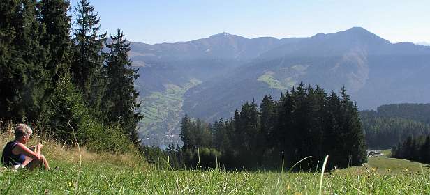 Lunch onder Breiteckalm