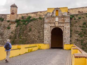 Stadspoort van Elvas in de binnenstering