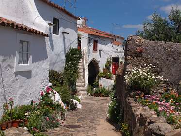 De Bourg binnen de kasteel muren