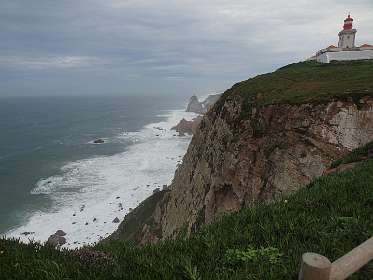 Cabo da Roca blik naar het noorden