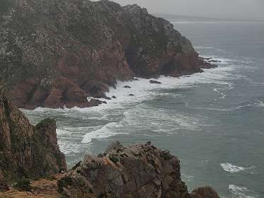 Cabo da Roca blik naar het zuiden