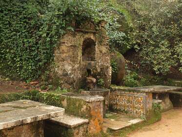 Binnenplaats Capuchos Convent