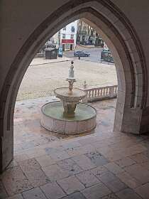 Fontein voor het nationaal paleis