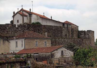 Het kasteel in Vila Nova de Cerveira