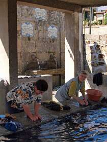 De wasplaats in Folgosinho