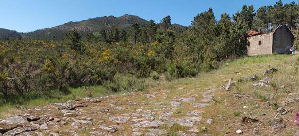 De Romeinse weg naar Portela