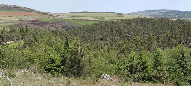 Panorama van de Serra da Estrala