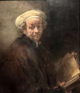 Zelfportret als de apostel Paulus uit 1661 door Rembrandt van Rijn