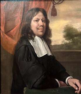 Zelfportret van de Nederlandse kunstschilder Jan Steen, geschilderd rond 1670