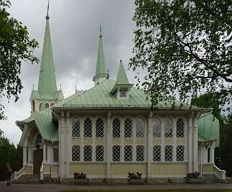 Jokkmokk<br>Nya kyrkan (1888).