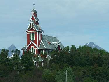 Bs kerk bij Gravdaluskne
