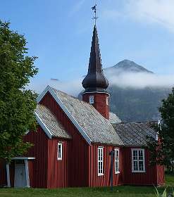 Flakstad kirke uit 1780