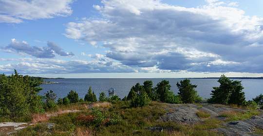 Het Vánern meer, een van de grootste meren van Europa. Het bevat 22000 eilanden!