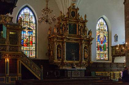 Stockholm<br>Interieur Duitse Kerk