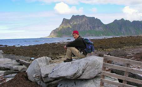 André<br>Het strand voor Utakleiv