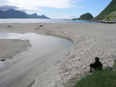 De lunch plek bij Haukland