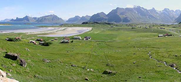 Uitzicht op Ytresand