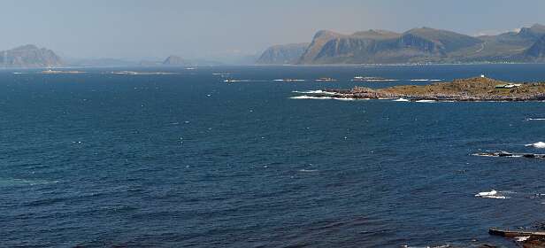 Panorama vanaf Runde in oostelijke richting