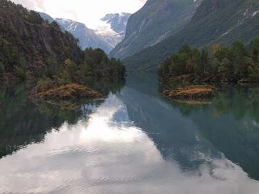 Einde van het Lovatnet