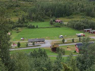 De Hulbak camping boven Hemsedal