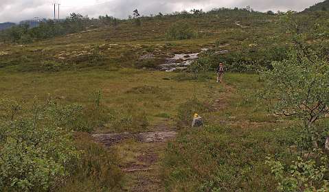 Wandeling over de fjell