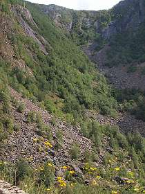 Daar gingen we omhoog