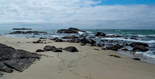 Ten zuiden van de camping