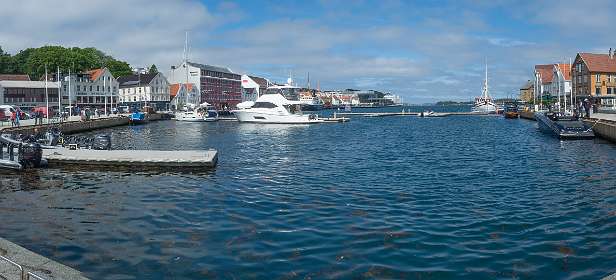 De haven van Stavanger