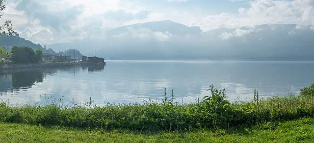 Uitzicht vanuit onze bus