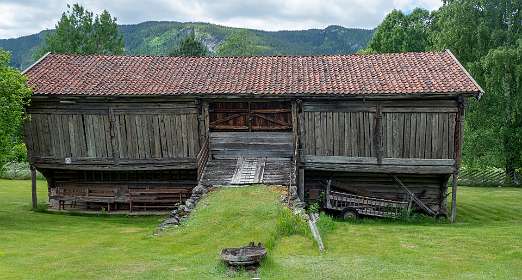 Openlucht museum in Rollag