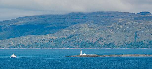 De veerboot op weg naar Mull