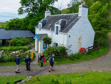 De keuken van de Tea Garden