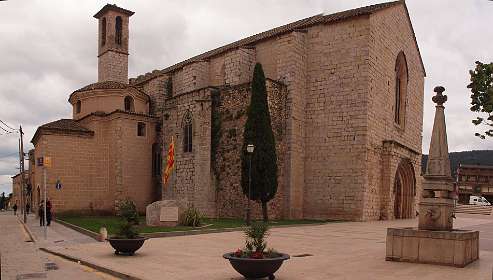 Antiga Església de Sant Francesc. Hier werd recht gesproken in 1414