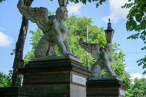 Wertheim park waar ook het Auswitsch monument staat