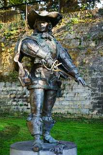 Musketier d'Artagnan die bij de belegering van Maastricht in 1673 sneuvelde.