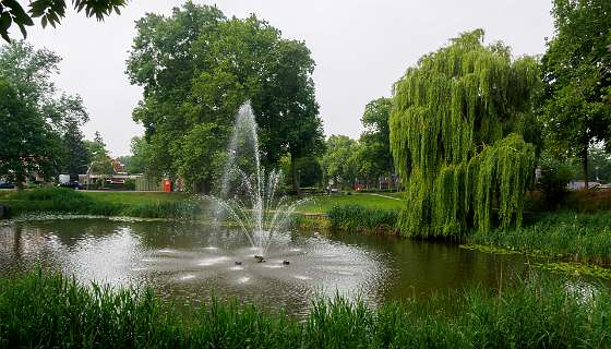 We gaan het Beerebolwerk, onderdeel van de Stadswallen van Zaltbommel op.