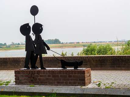 Het Jip en Janneke monument.