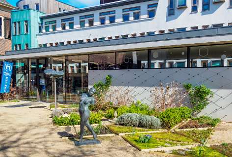 Hof van Heeckeren, ingang van het Zutphen's museum.