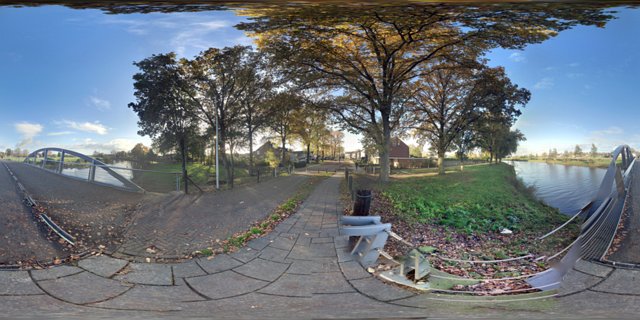 4: output(3)<br>Brug over het Lateraal kanaal