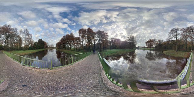 10: output(A0)<br>Fietsbrug over het Lateraal kanaal