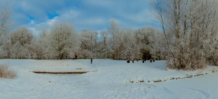360° panorama bij het speelbos in het Schelfhorstpark