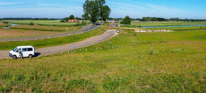 Diffelen, Rheeze<br>Uitzicht vanaf de Distelbelt