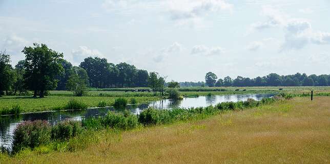 Gramsbergen, Salland, Twente, Vecht<br>Hier gaat de Vecht Duitsland in